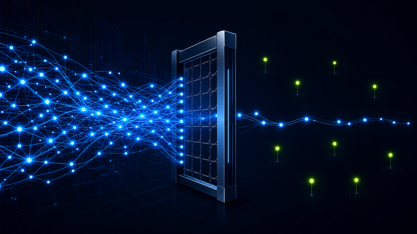 A blocked data gate illustrates a CRM data governance gap that hides active advisor records from sales teams