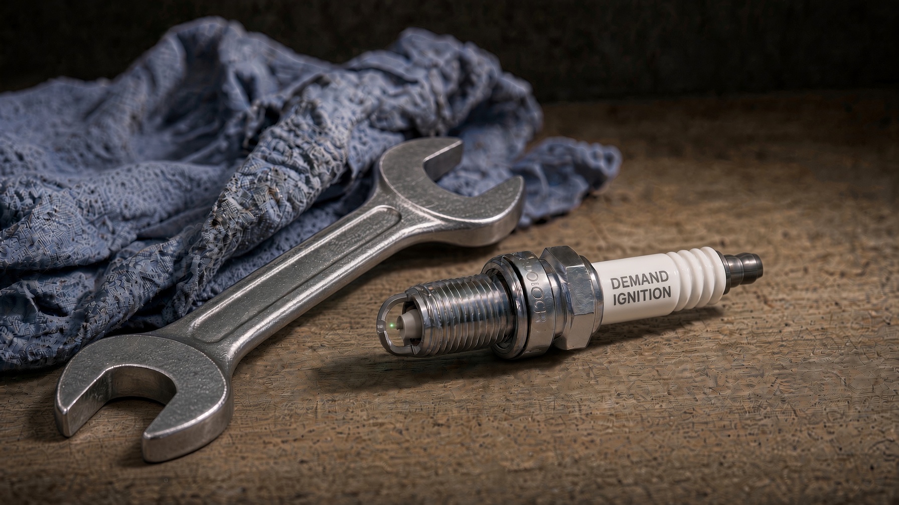 Clean spark plug symbolizing a brand new approach to the internal sales desk structure and lead handoff.